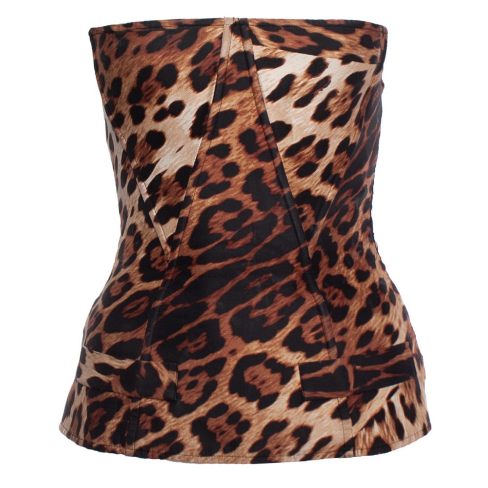 Roberto Cavalli for H&M, Leopard corset size 4.